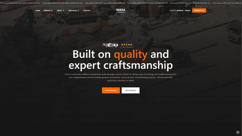 Mirza's Construction