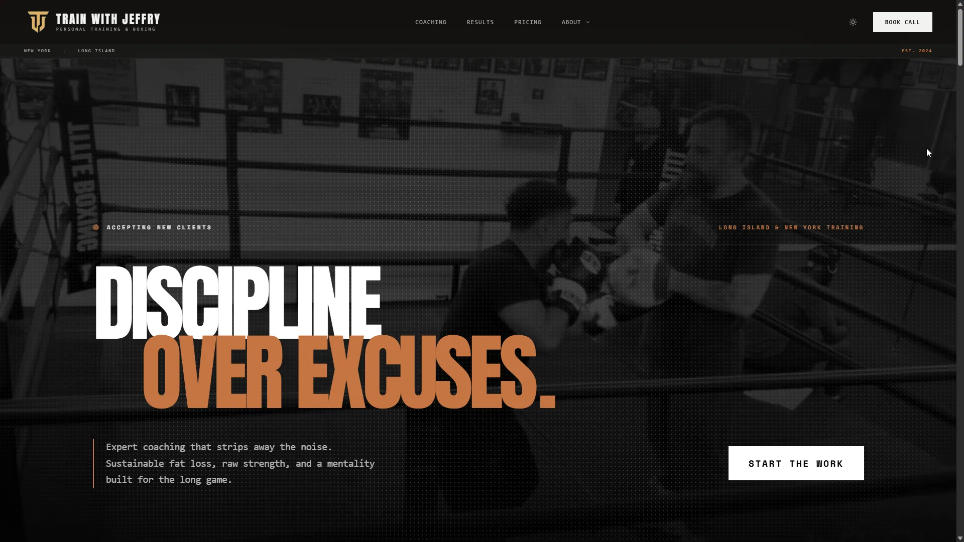 Train with Jeffrey